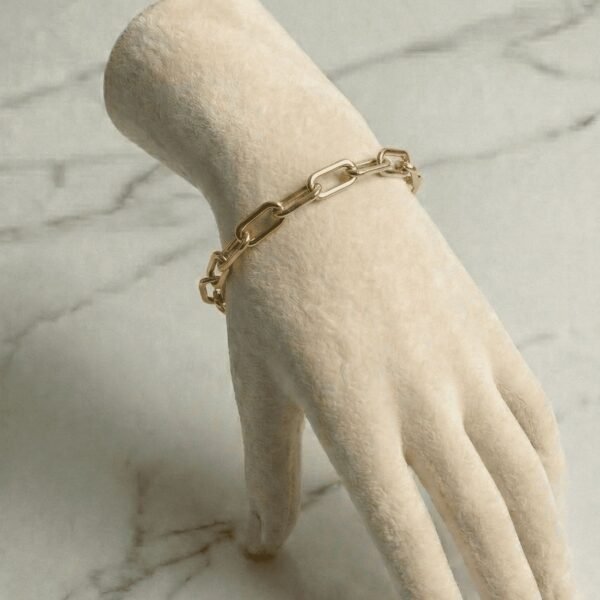 Bracelet Chaîne « Audace » (10mm) à Personnaliser