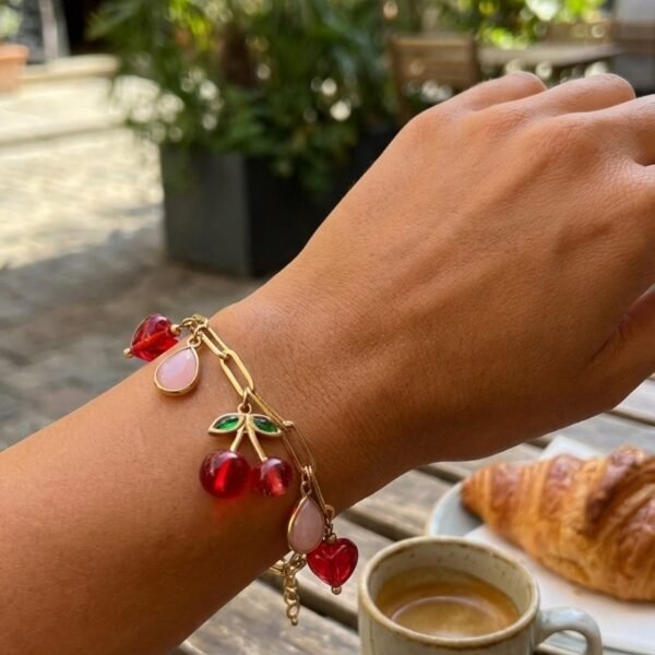 Bracelet Personnalisé « Cherry Crush »