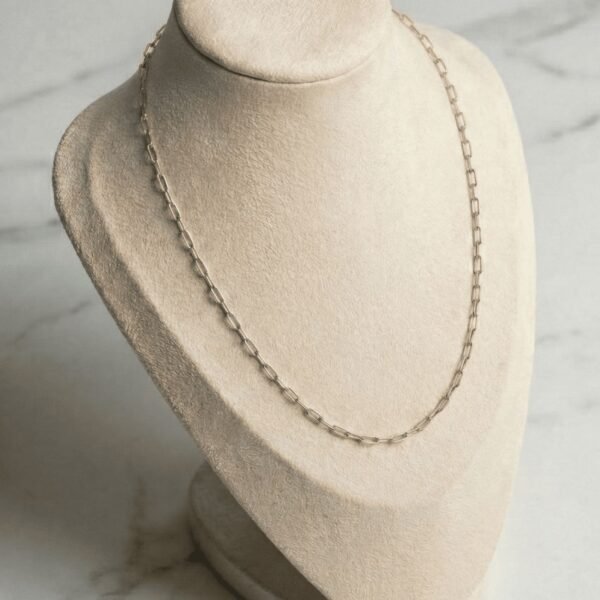 Collier Chaîne « Murmure» (4mm) à Personnaliser